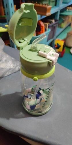 Дитяча пляшечка багаторазова зелена